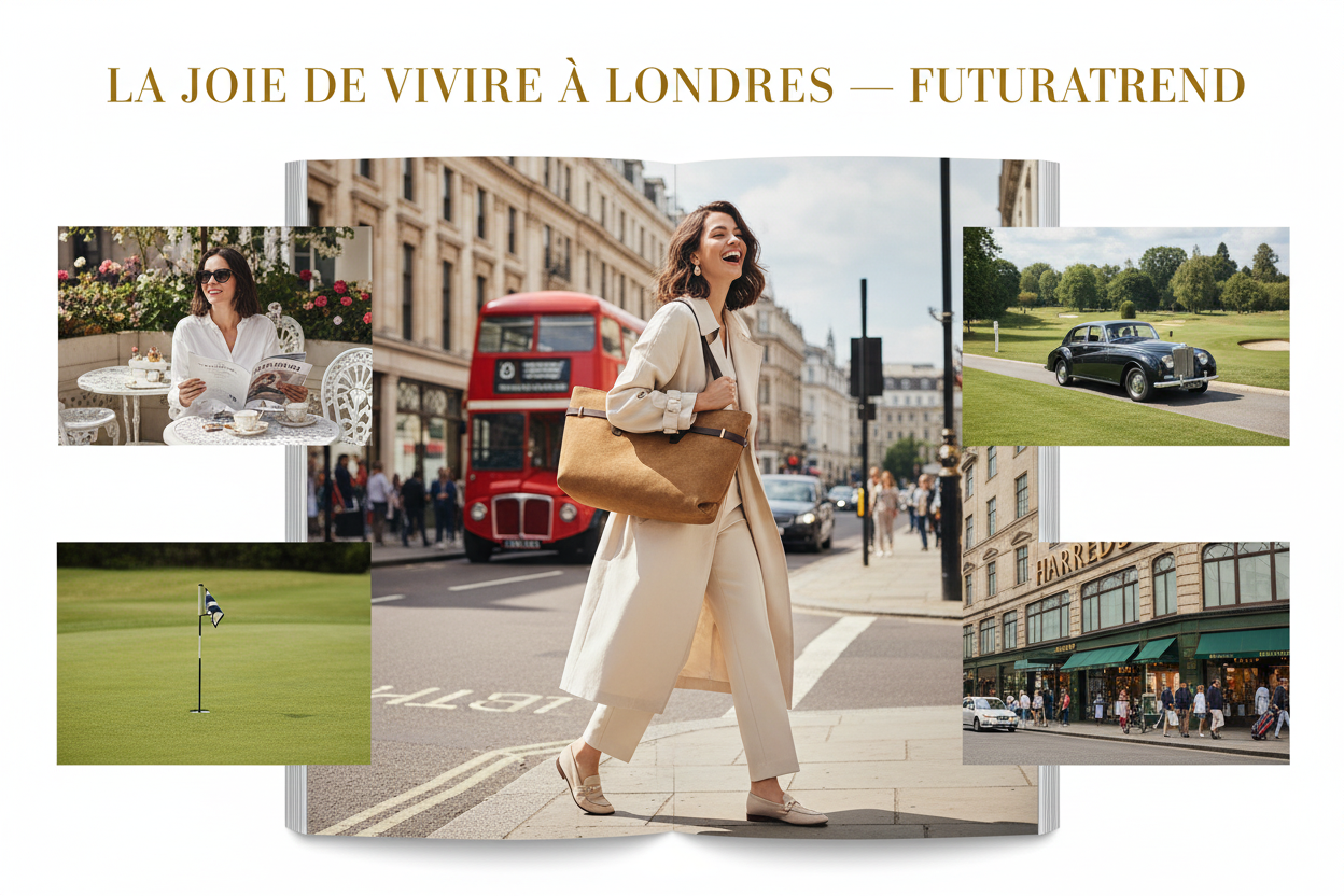 FUTURATREND — Spécial Londres : L'Art de Vivre à la Londonienne