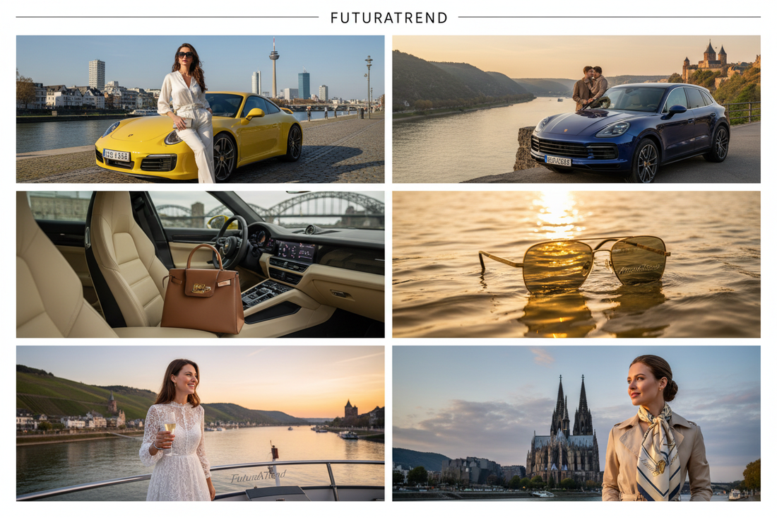 Rhin, Porsche et Élégance : Vivez l'Allemagne avec FuturaTrend