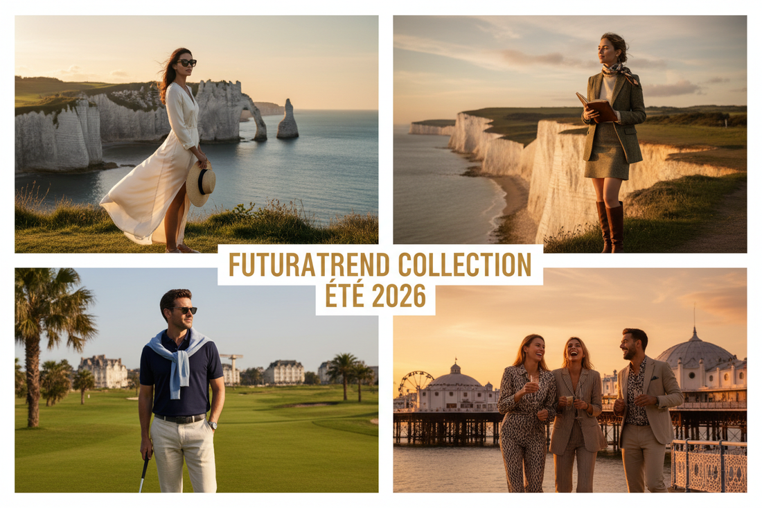 Plages de la Manche : Élégance Franco-Anglaise — Harry's Tweed, Golf & Parfums Été 2026