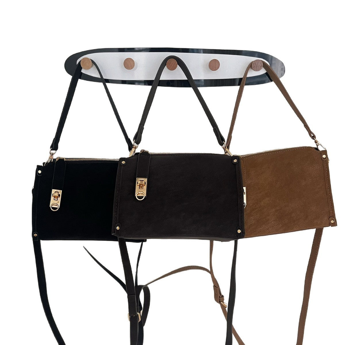 Sac Bandoulière Femme Élégant Fermeture Éclair — Luxury FuturaTrend