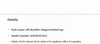 Mulberry silk blended one-shoulder strapless elegant multi-color knitted summer top T-shirt for women-3