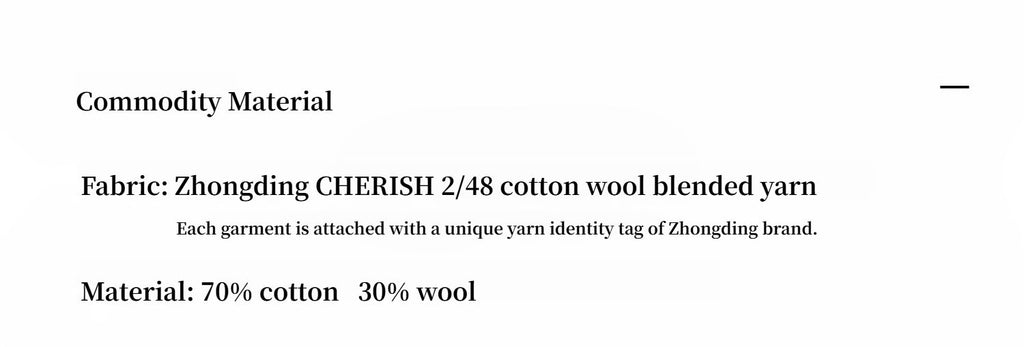 "Spring Muse" Merino Wool / Exquisite Polo Collar Waist-cinching Knit A-line Dress for Women-3