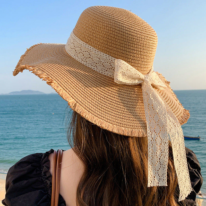 Chapeau Anti-UV Enfant Nœud Papillon — Protection Solaire Été 2026