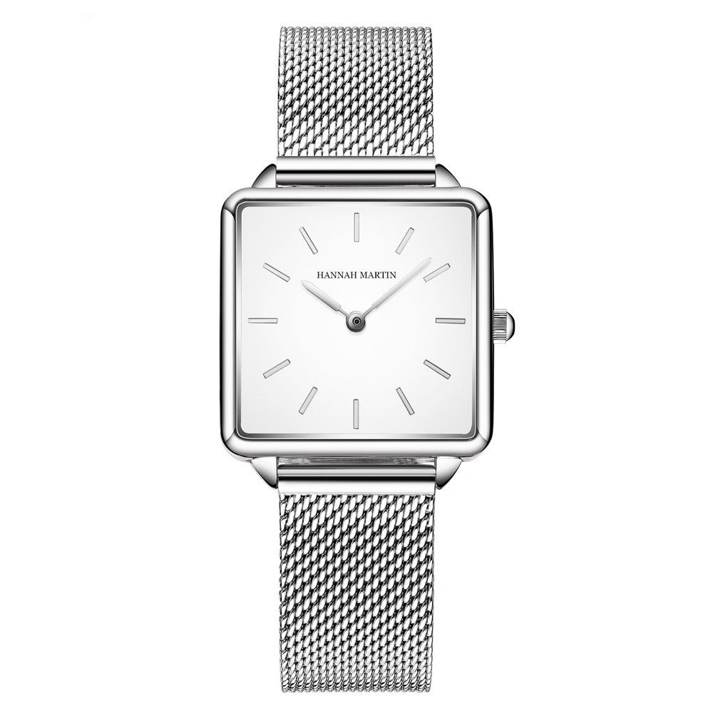 Montre Homme Carrée Business - Etanche Lumineuse