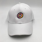 Gorra de béisbol con rosquilla bordada - Sombrero de moda de verano para mujer