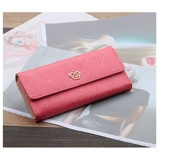 Portefeuille Femme - Porte-Monnaie Compact Multipoches