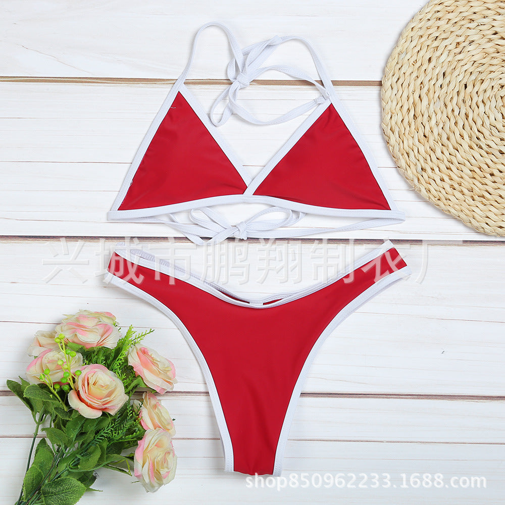 Elegant Women's Summer Bikini - Chic 2-Piece Swimsuit