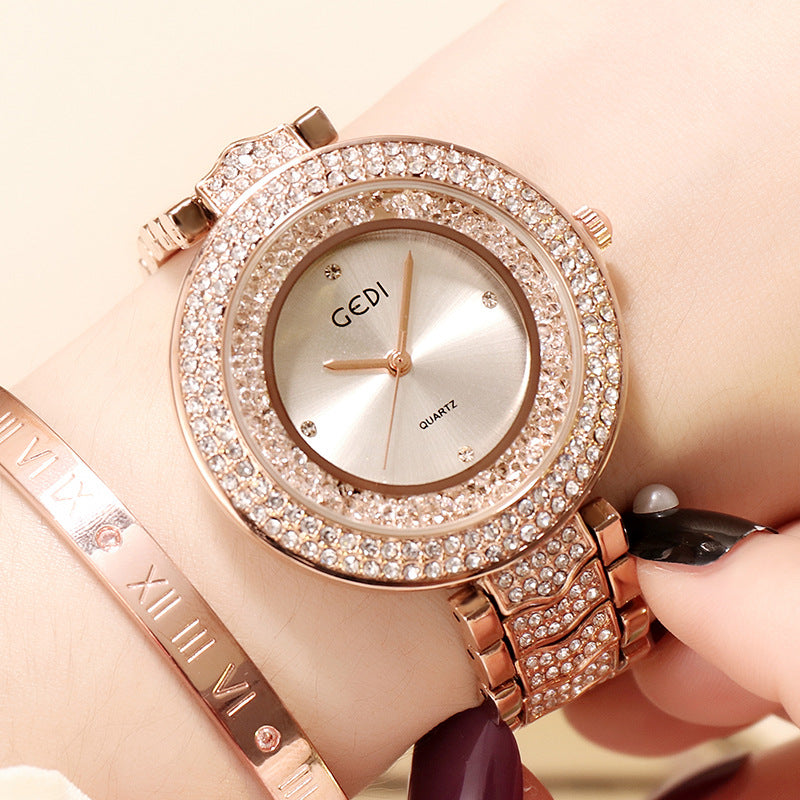 Montre Femme Bracelet Diamants - Cadran Luxe