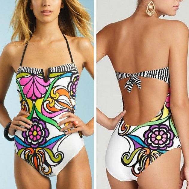 Maillot de Bain Femme - Modèle Une Pièce Tendance
