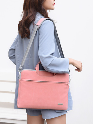 Sac Ordinateur Portable Femme Cuir PU — Sacoche Élégante 13-15 Pouces