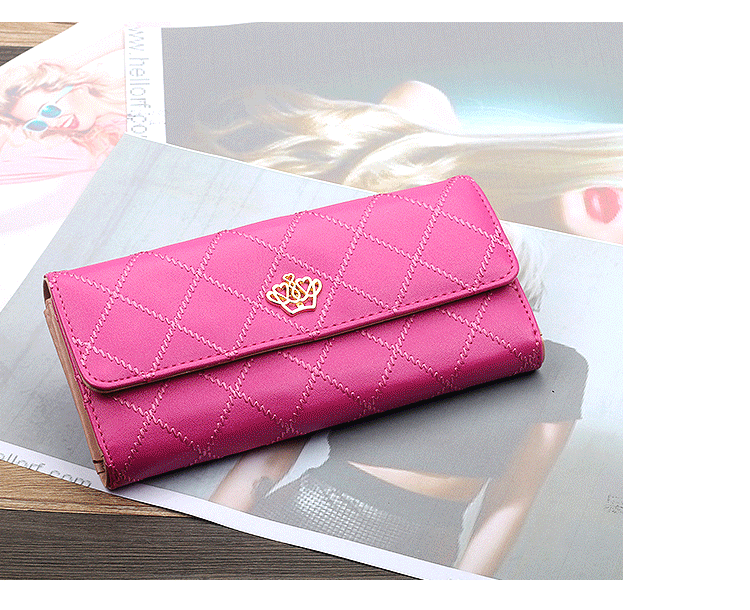 Portefeuille Femme - Porte-Monnaie Compact Multipoches