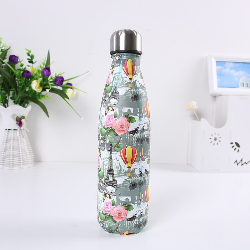 Gourde Inox Isotherme Sport & Outdoor 500ml — Design Cola Bottle