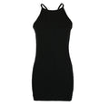 Women's Ribbed Short Cami Dress - Casual Chic