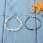 Cheville Coquillage Tempérament Femme - Style Bohème Estival