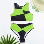 Maillot de Bain Taille Haute Gainant — Swimwear Femme Vacances Été 2026