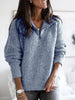 Pull Tricoté Femme avec Zip – Coton Casual Chic