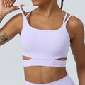 Top Sport Dos Nu Côtelé Femme - Gilet Fitness Slim