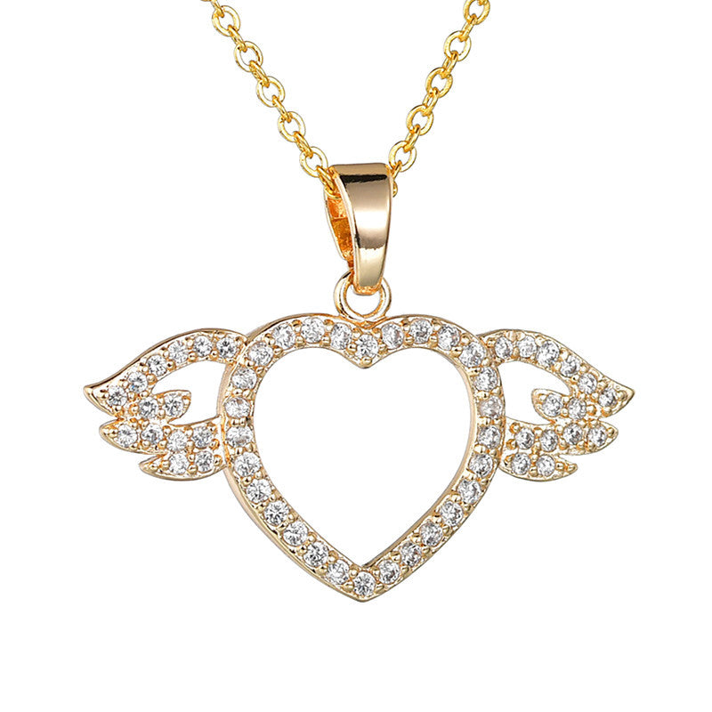 Pendentif Ange Amour Femme - Symbole de Douceur & Féminité