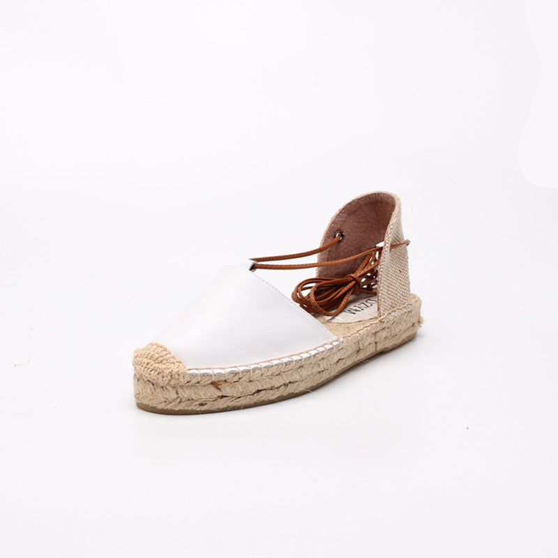 Women's Summer Comfort Espadrilles - Breathable Closed-Toe Sandals