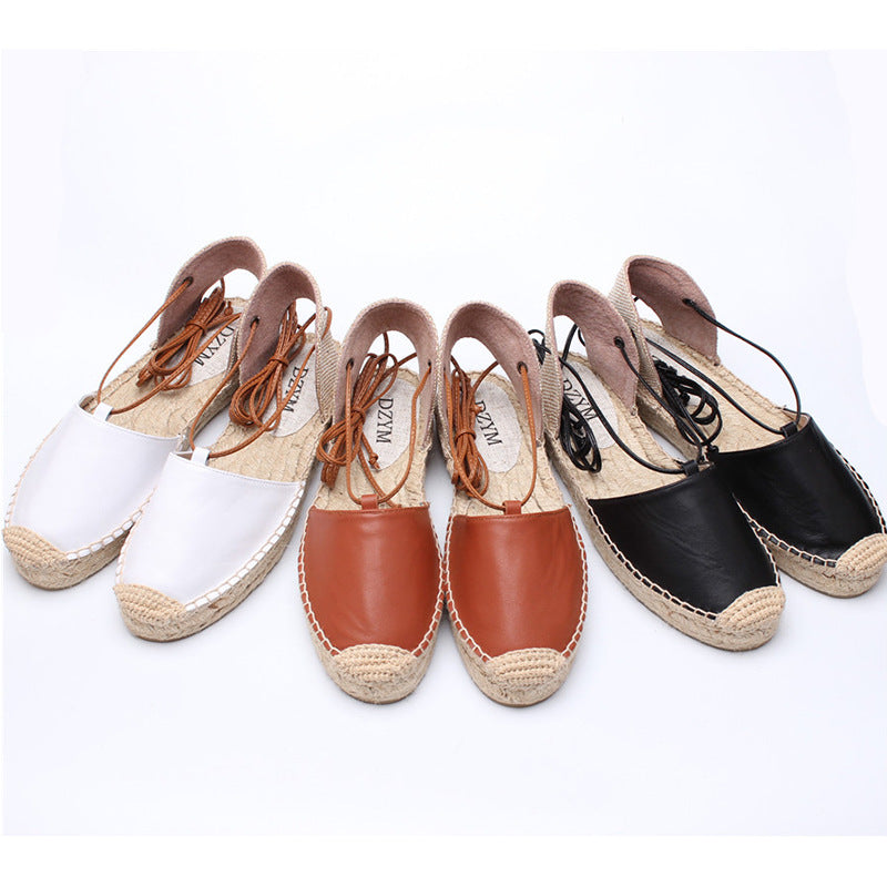 Women's Summer Comfort Espadrilles - Breathable Closed-Toe Sandals