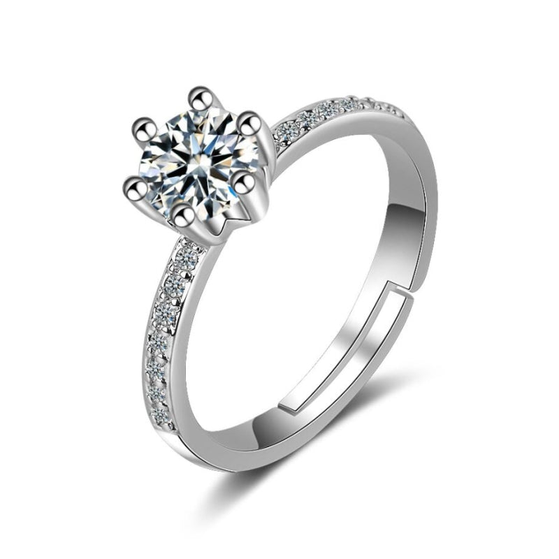 Bague Zircon Forêt Femme - Design Nature Enchanté