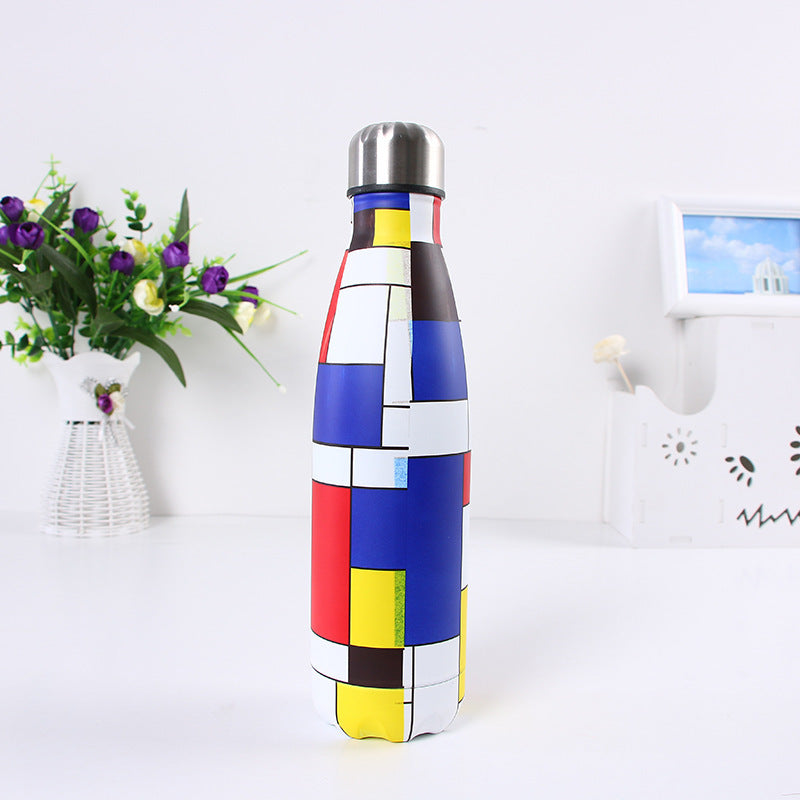 Gourde Inox Isotherme Sport & Outdoor 500ml — Design Cola Bottle