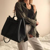Grand Cabas Femme Grande Capacité — Cuir PU Résistant Tote Bag 3 Coloris