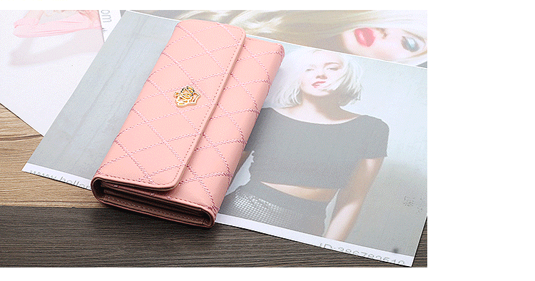 Portefeuille Femme - Porte-Monnaie Compact Multipoches