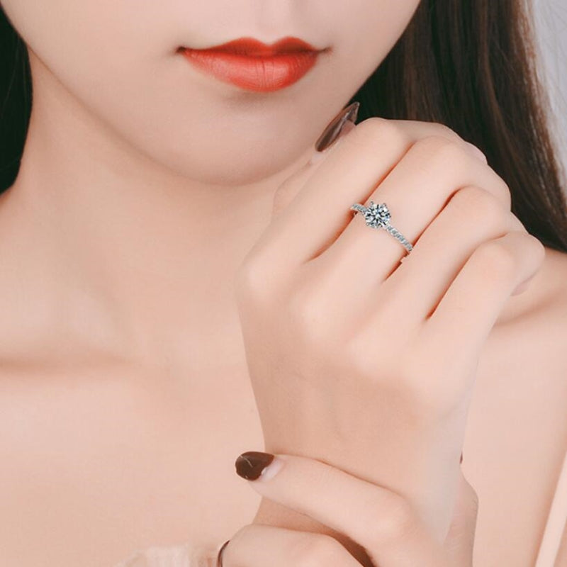 Bague Zircon Forêt Femme - Design Nature Enchanté