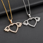 Pendentif Ange Amour Femme - Symbole de Douceur & Féminité