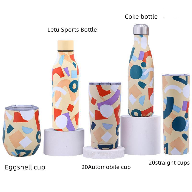 Gourde Inox Isotherme — Design Coke Bottle Sport & Outdoor