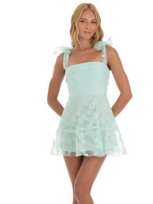 Women's Sheer Mesh Dress - Trendy Fashion Style