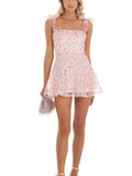 Women's Sheer Mesh Dress - Trendy Fashion Style