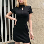 Robe Côtelée Gainant Femme