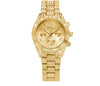Montre Femme Quartz Cristal – Bracelet Acier Inoxydable Style Geneva – Or, Argent, Or Rose