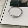 Bracelet Perle Asymétrique Femme - Style Élégant Bohème