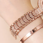 Montre Femme Bracelet Diamants - Cadran Luxe