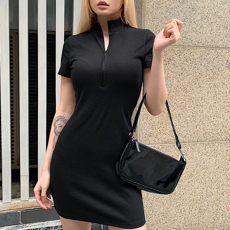 Robe Côtelée Gainant Femme