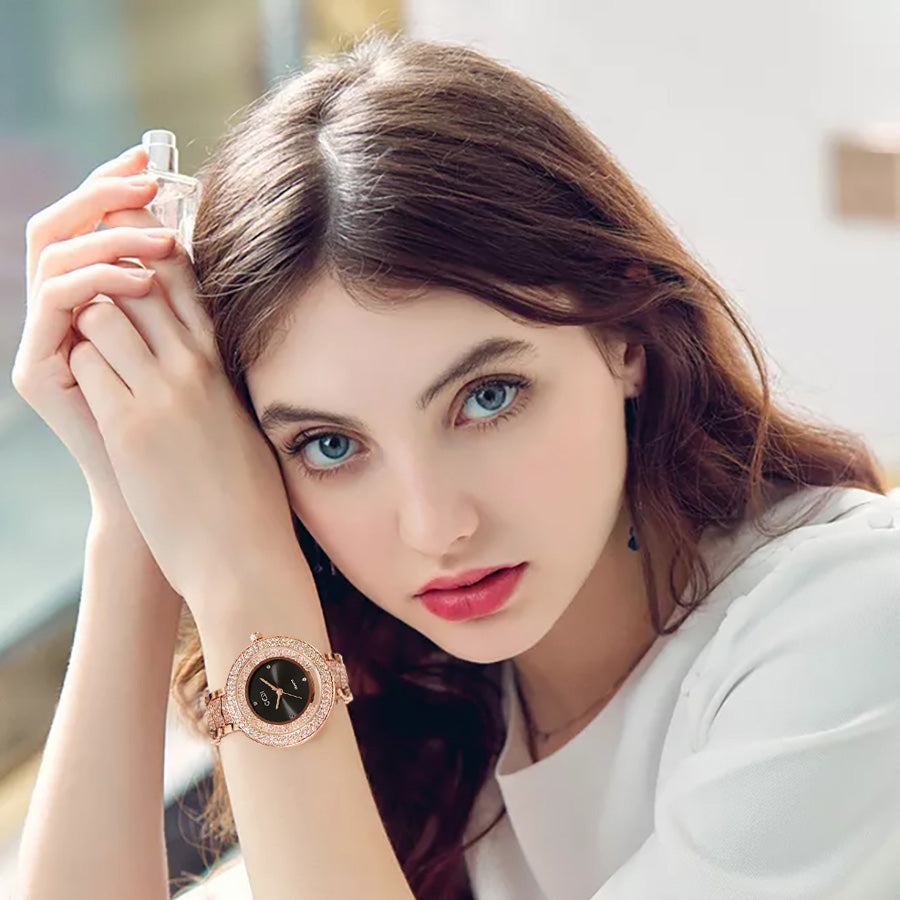 Montre Femme Bracelet Diamants - Cadran Luxe
