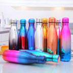 Thermos Gourde Inox 500ml — Bouteille Isotherme Sport & Voyage
