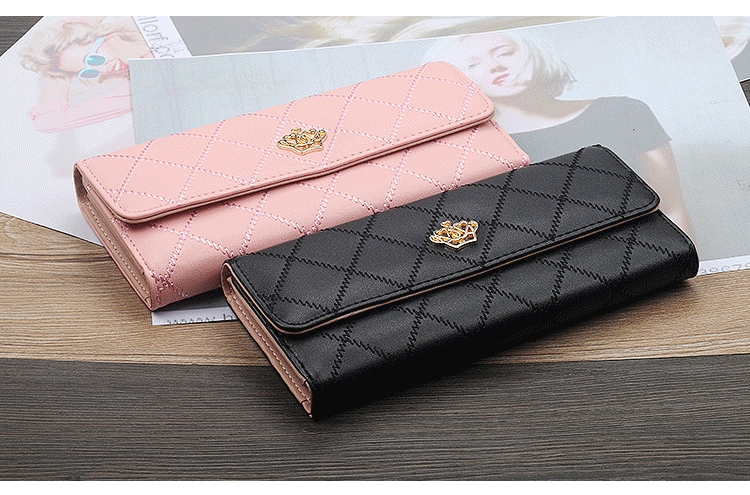 Portefeuille Femme - Porte-Monnaie Compact Multipoches
