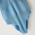 Body Côtelé Manches Longues Femme - Sous-Pull Gainant