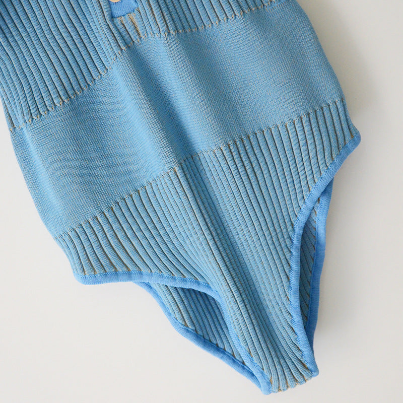 Body Côtelé Manches Longues Femme - Sous-Pull Gainant