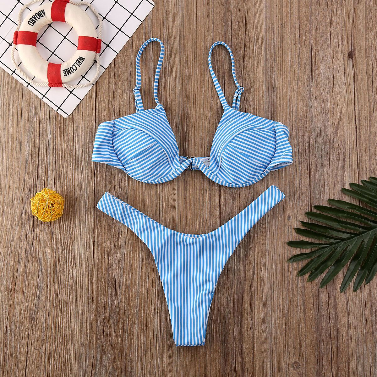 Women's Animal Print Bikini Summer - Trendy 2-Piece Swimsuit