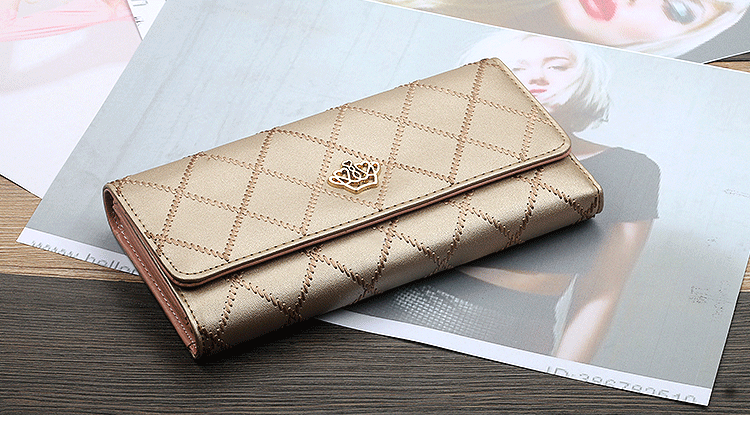 Portefeuille Femme - Porte-Monnaie Compact Multipoches