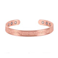 Bracelet Magnétique Cuivre Motifs Femme