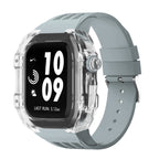 Bracelet Montre Silicone Transparent - Caoutchouc Fluoré