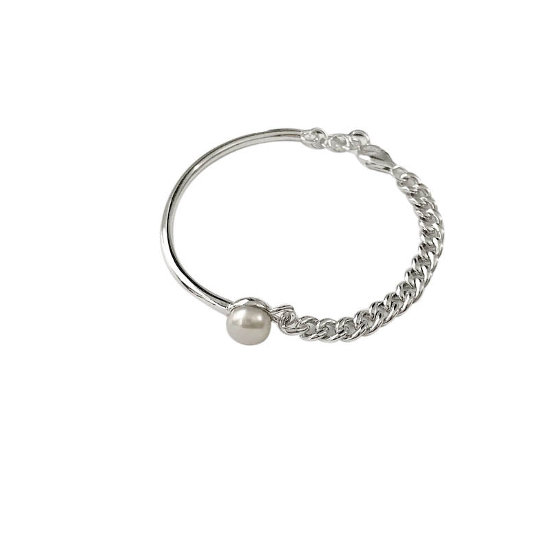 Bracelet Perle Asymétrique Femme - Style Élégant Bohème