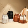 Sac Seau Cuir Femme — Messenger Épaule Croisé 22x15x25cm 4 Coloris