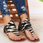Women's Floral Platform Sandals - Plus Size